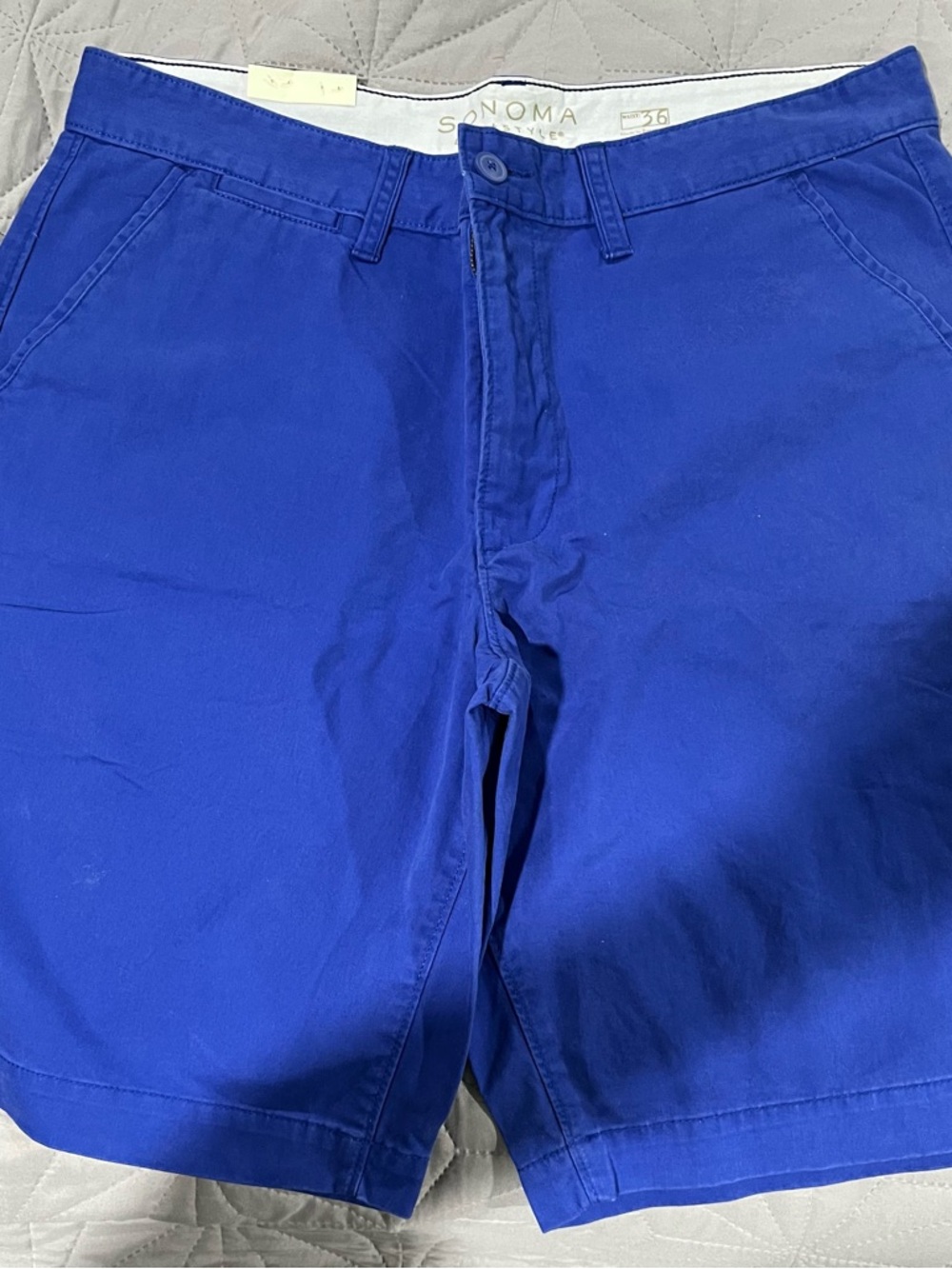 Men’s blue shorts